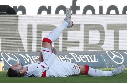 Erst Torschütze, nun länger verletzt: VfB-Stürmer Anastasios Donis Foto: Baumann