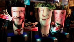CDU, CSU und SPD stecken mitten in den Koalitionsverhandlungen. Foto: dpa