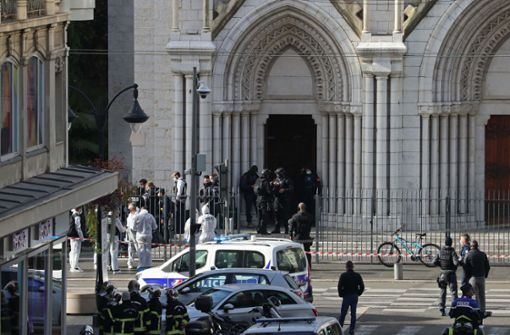 Ein Angreifer hatte am Donnerstag drei Menschen in Nizza getötet. Foto: dpa/Valery Hache