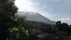 Der Vulkan Cumbre Vieja, an dem Tag, an dem seine Eruption offiziell für beendet erklärt wurde Foto: dpa/Cézaro De Luca