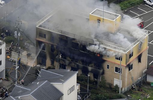 Mindestens 13 Menschen sind in Kyoto bei einem Brand ums Leben gekommen. Foto: AP