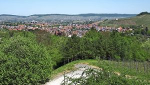 Blick auf den Ortsteil Stetten mit der Yburg.  Die Bürger werden gefragt, wie sich ihre Heimat entwickeln soll. Foto: Dirk Herrmann