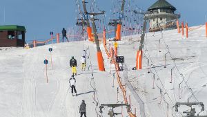 Am Feldberg hat am Donnerstag die Skisaison begonnen. Foto: dpa