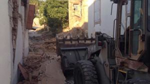 Ein starkes Erdbeben hat die Westküste der Türkei und die griechischen Inseln in der Ägäis erschüttert. Foto: AP