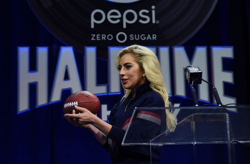 Wird sich Lady Gaga in der Halbzeitshow politisch äußern? Und wenn ja, bekommt das irgendwer außerhalb des Stadions überhaupt mit? Foto: AFP