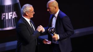 Zinédine Zidane als Welttrainer des Jahres ausgezeichnet