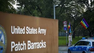 Patch Barracks: Die US-Garnison beteuert, die Schüsse kämen nicht von ihr Foto: Max Kovalenko