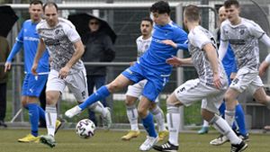 Gian Luca Diego Altobelli (Mitte) hat sich mit 19 Jahren bereits  einen Stammplatz im Team des SV Kornwestheim erkämpft – andere Talente sollen ihm jetzt nacheifern. Foto: Pe/ann/Archiv