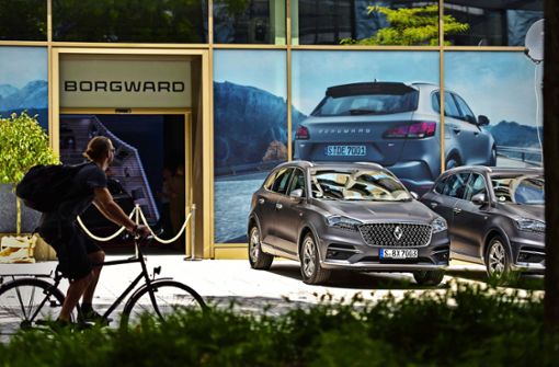Borgward präsentiert  in Stuttgart in bester Innenstadtlage sein neuestes Modell. Foto: Lichtgut/Max Kovalenko