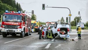 Geänderte Verkehrsführung führt zu schwerem Unfall