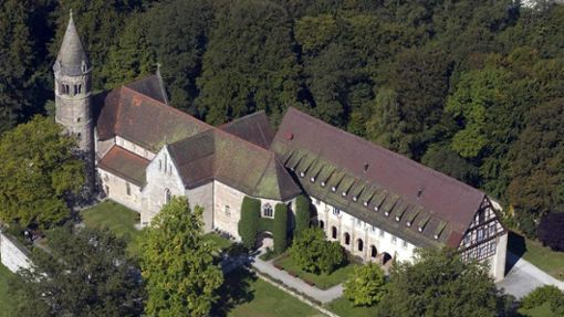 Klosterkirche und Prälatur des Klosters Lorch Foto: Historischer Verein Bottwartal