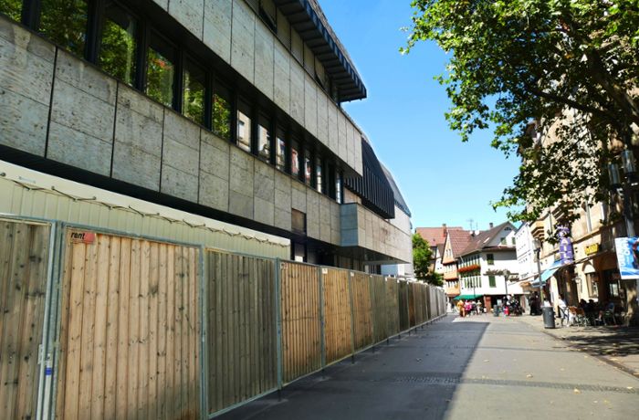 Bad Cannstatt – Städtebau: Kaufhof: Im September rücken die Bagger an