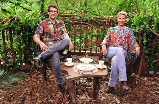 Daniel Hartwich und Sonja Zietlow moderieren „Ich bin ein Star, holt mich hier raus!“ – umgangssprachlich auch das „Dschungelcamp“ genannt. Foto: MG RTL D / Stefan Menne