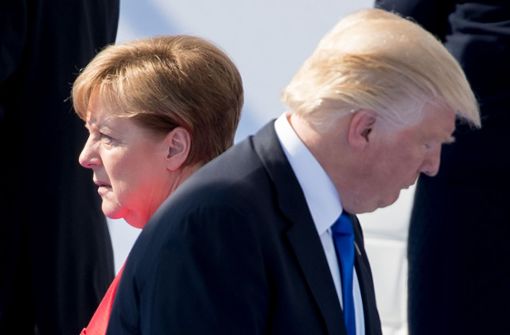 Bundeskanzlerin Angela Merkel ging mit Donald Trump hart ins Gericht. Foto: dpa