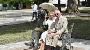 Ein Päuschen in Havanna: Prinz Charles und Ehefrau Camilla. Foto: Getty Images South America
