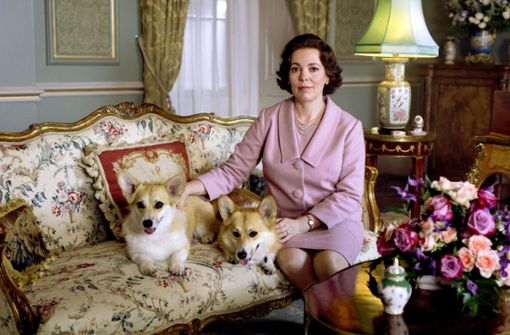 Palastleben: Olivia Colman als königliche Hundefreundin Elizabeth II. Foto: Sophie Mutevelian