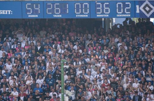 Die Zeit als Dino der Bundesliga ist für den HSV nun wohl endgültig vorbei. Foto: dpa