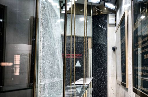 Großer Alarm in der Stuttgarter Innenstadt: Ein Juwelier ist Ziel von Blitzeinbrechern gewesen. Foto: /7aktuell.de/Gruber