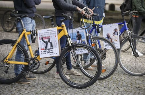 Nach der Kundgebung am Karlsplatz startet ein Fahrradkorso auf dem Cityring. Foto: Lichtgut/Julian Rettig