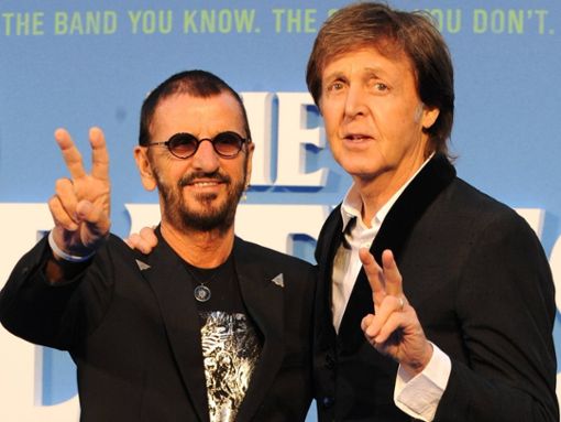 Die letzten beiden noch lebenden Beatles: Ringo Starr (l.) und Paul McCartney. Foto: imago images/Matrix