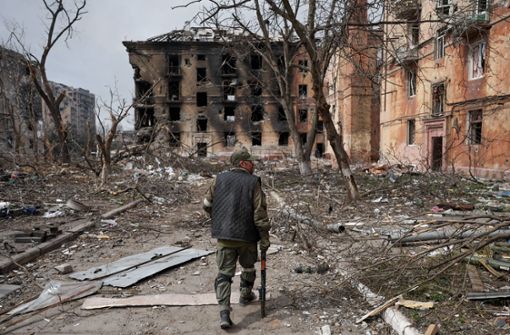 Kämpft die russische Armee im ukrainischen Mariupol jetzt nicht mehr nur mit Bomben und anderem Gerät, sondern auch mit Chemiewaffen? Foto: mago//ITAR-TASS