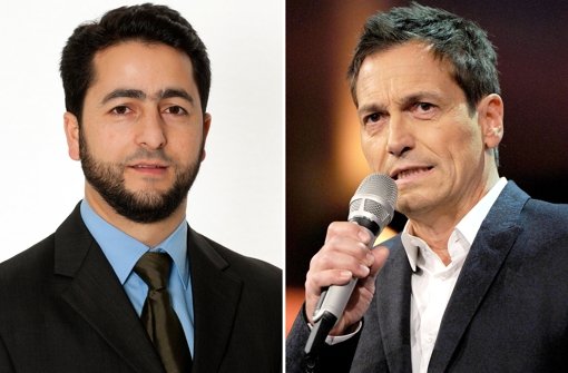 Erhat Toka (links) darf Dieter Nuhr weiter einen „Hassprediger“ nennen Foto: dpa