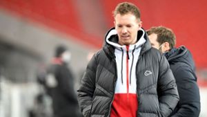 RB Leipzig Trainer Julian Nagelsmann. Foto: AFP/THOMAS KIENZLE