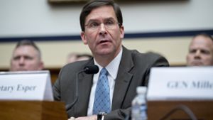 Mark Esper soll kommissarisch das Amt des US-Verteidigungsministers übernehmen. Foto: AP