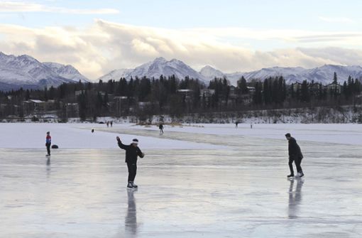 Die Menschen in Alaska, hier in Anchorage, haben Entwarnung bekommen. Foto: AP