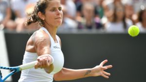 Julia Görges ist ins Viertelfinale von Wimbledon eingezogen. Foto: AFP