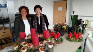 Karin Sailer, Leiterin der Landwirtschaftlichen Schule Hohenheim (rechts), und ihre Stellvertreterin Dorothea Gärtner Foto: Ralf Recklies