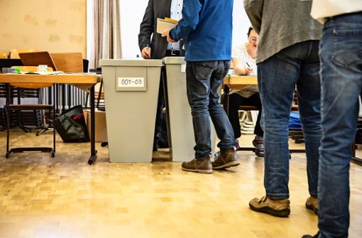 Die Wahl in Leinfelden-Echterdingen hat einiges an  Überraschung  gebracht Foto: Lichtgut/Julian Rettig