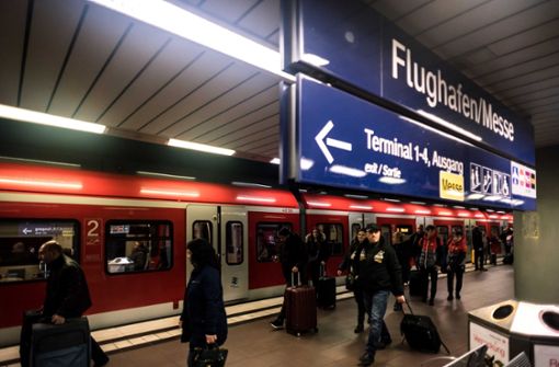 Den künftige Anschluss des Flughafens an die Fernbahn hätten die Gegner des Projekts Stuttgart 21 gern anders als geplant. Foto: Lichtgut/Max Kovalenko