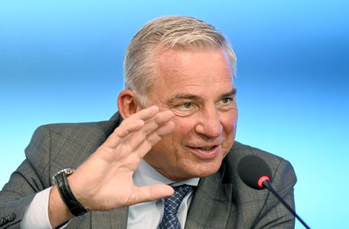 Der CDU-Landesvorsitzende Thomas Strobl zum Wahlausgang Foto: dpa/Bernd Weißbrod