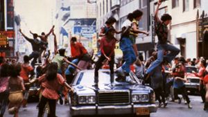 Die Szene aus „Fame“, die jedem im Gedächtnis geblieben sein dürfte: Die ganze Schule tanzte zum Titelsong in New Yorks Straßen. Foto: imago/United Archives/imago stock&people