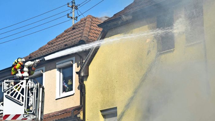 Wohnhausbrand: Stadt richtet Spendenkonto ein