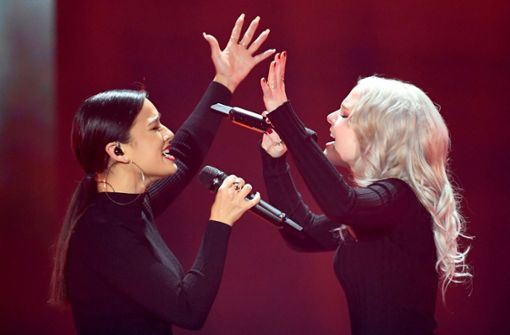 Beim Eurovision Song Contest in Tel Aviv geht das Duo S!sters für Deutschland an den Start. Foto: dpa-Zentralbild