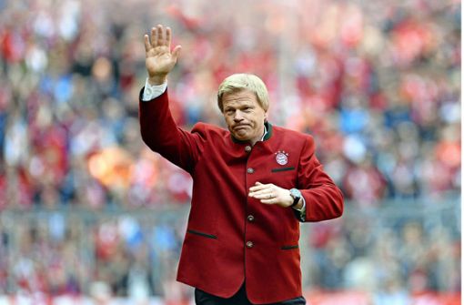 Hallo, hier bin ich: Oliver Kahn hat seinen Dienst beim FC Bayern angetreten. Foto: dpa/Andreas Gebert