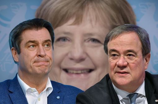 Markus Söder oder Armin Laschet? Wer Kanzlerkandidat der Union wird, ist nach wie vor offen. Foto: imago/Sven Simon