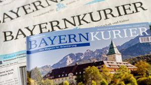 Am 16. November erscheint die letzte Ausgabe des „Bayernkurier“. Foto: dpa/Sven Hoppe