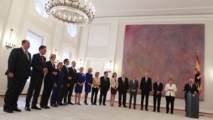 Angela Merkels neues Kabinett. Foto: Getty Images Europe