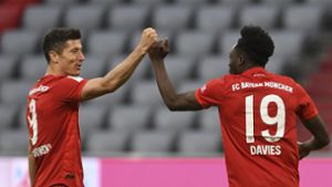 Der FC Bayern hat Fortuna Düsseldorf deklassiert. Foto: AP/Christof Stache