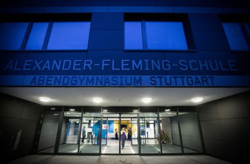Das  Abendgymnasium der Volkshochschule  Stuttgart. Foto: Lichtgut/Achim Zweygarth
