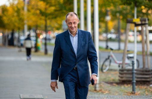Friedrich Merz sieht in der Verschiebung des Wahlparteitages der CDU eine Intrige. Foto: dpa/Christophe Gateau