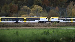 Die neue Stadler-Züge werden auf der Murrstrecke erst ab Frühjahr fahren. Foto: /Gottfried Stoppel