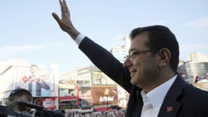 Der Oppositionskandidat Ekrem Imamoglu ist auch  bei der Wiederholungswahl zum Bürgermeisteramt in Istanbul der Favorit. Foto: AP