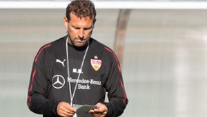 Der Druck auf den neuen VfB-Trainer Markus Weinzierl ist groß. Foto: dpa