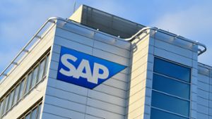 Der Hauptsitz des Softwareunternehmens SAP befindet sich in Baden-Württemberg in Walldorf. (Archivbild) Foto: dpa/Uwe Anspach