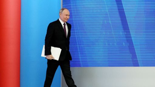 Hat die Wirtschaft an die Bedürfnisse des Ukraine-Kriegs angepasst, der mehr kostet als erwartet: Wladimir Putin. Foto: Gavriil Grigorov/Sputnik Kremlin/AP/dpa