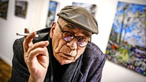 Jürgen Leippert, ein bedeutender Vertreter des expressiven Realismus, stellt bis zum 24. Mai 2016 im Bezirksrathaus Degerloch aus Foto: Lichtgut/Piechowski